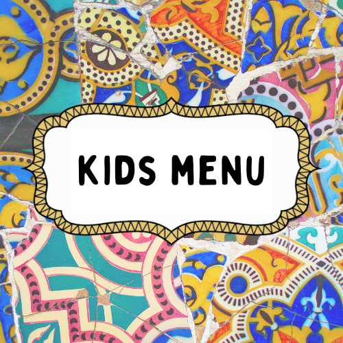 Kid’s Menu